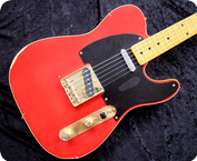 Miller-Telecaster-Red Transparant