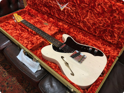 Fender Custom Shop 50s Telecaster Thinline Journeyman 2017 White