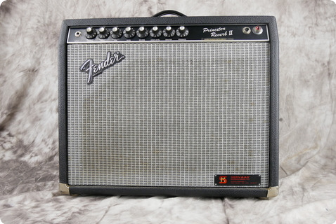 Fender Princeton Reverb Ii 1983 Black