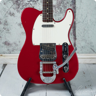 Fender Telecaster With Factory Bigsby 1968 Candy Apple Red Refin