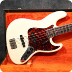 Fender-Jazz Bass-1966-Olympic White Refinish