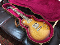 Gibson Les Paul Std Premium Quilt 2014 Dark Honeyburs
