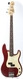 Fender Precision Bass Highway One 2007-Crimson Red Transparent