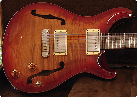 Prs Prs Mccarthy Hollowbody Ii 2006 Dark Cherry Sunburst