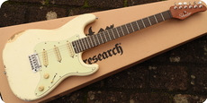 Schecter Guitars Nick Johnston Limited Atomic Snow Aged