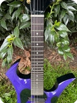 Bc Rich Pentasystem Mandolin 1990 Blue Flame