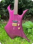 Bc Rich Pentasystem Baritone Mandolin 1990 Purple Sparkle