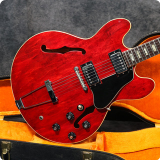 Gibson Es 335 Tdc 1970 Cherry Red