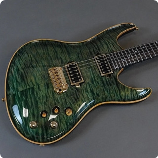 Valenti Guitars Nebula Carved N118