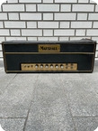 Marshall JTM45 Head Gold Block Logo 1964 Black