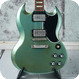 Gibson Custom Shop 1961 SG Standard 2019 Aged Teal Metallic