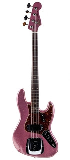 Fender Custom Shop 64 Jazz Bass Burgundy Mist Sparkle Journeyman Relic