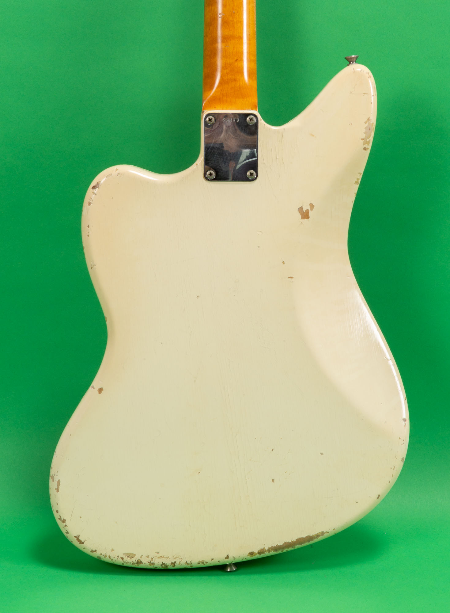 Fender Jaguar 1963 Olympic White Guitar For Sale Jay Rosen Music