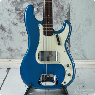 Fender Precision Bass 1963 Lake Placid Blue Body Only Refin Over Original Sonic Blue