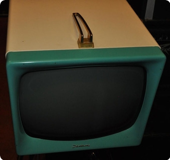 Silvertone Vintage Tv Model 7102 Turquoise