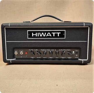 Hiwatt Amplification Hiwatt T20/10 Head 2023 Black