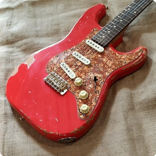 Pereira Custom Vst Vintage   Fiesta Red Relic 2023 Fiesta Red, Relic