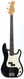 Fender Precision Bass '62 Reissue JV Series 1982-Black