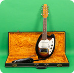 Vox-Mando Guitar 12 String Octave-1965-Sunburst