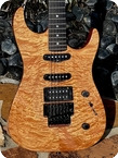 Fender-Stratocaster Custom Shop -1993-Natural Quilt