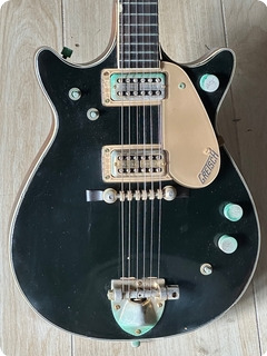1997 Gretsch 6128T-1962 Duo Jet Black | Guitar Chimp