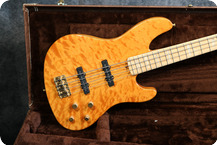 Fender American Deluxe Jazz QMT 2005 Amber