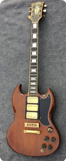 Gibson Sg Custom 1973 Natural Walnut