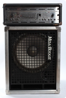 Trace Elliot Quatra Valve W/ Mesa Boogie Road Ready 1x15 1990 Black