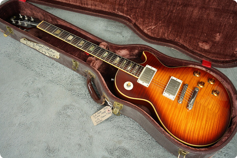 Sid Poole Les Paul Replica   Bernie Marsden Collection 1995 Sunburst