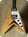 Crews Maniac Sound-V-King '58 Korina Flying V Reissue-2013-Korina