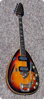Vox Starstream Teardrop 1965 Sunburst