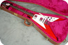 Gibson Custom Shop Korina Flying V ‘67 Reissue + OHSC + Candy 2001-Cherry