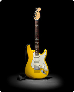 Fender Jeff Beck's Stratocaster 1986 Graffiti Yellow Guitar For