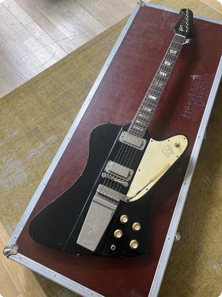 Gibson Chuck Berry Stage Played Firebird V 1964 Black Mat Guitar For Sale Matts Guitar Shop