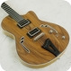 Manne Guitars Electravibe Hollowbody, Walnut Top 2023-Natural Satin