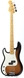 Fender Precision Bass 57 Reissue Lefty 1998 Sunburst