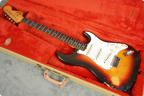 Fender Stratocaster Hardtail 1966 Sunburst