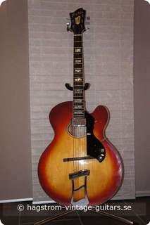 Hagstrom Jimmy 0 Hole, Sunburst 1977