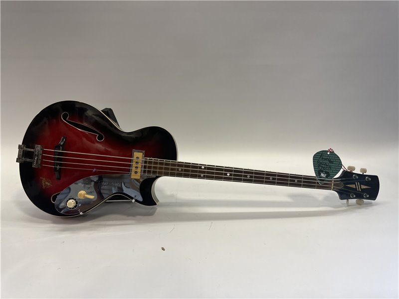 Framus Guitars Star Bass 1960's Redburst Bass For Sale No1