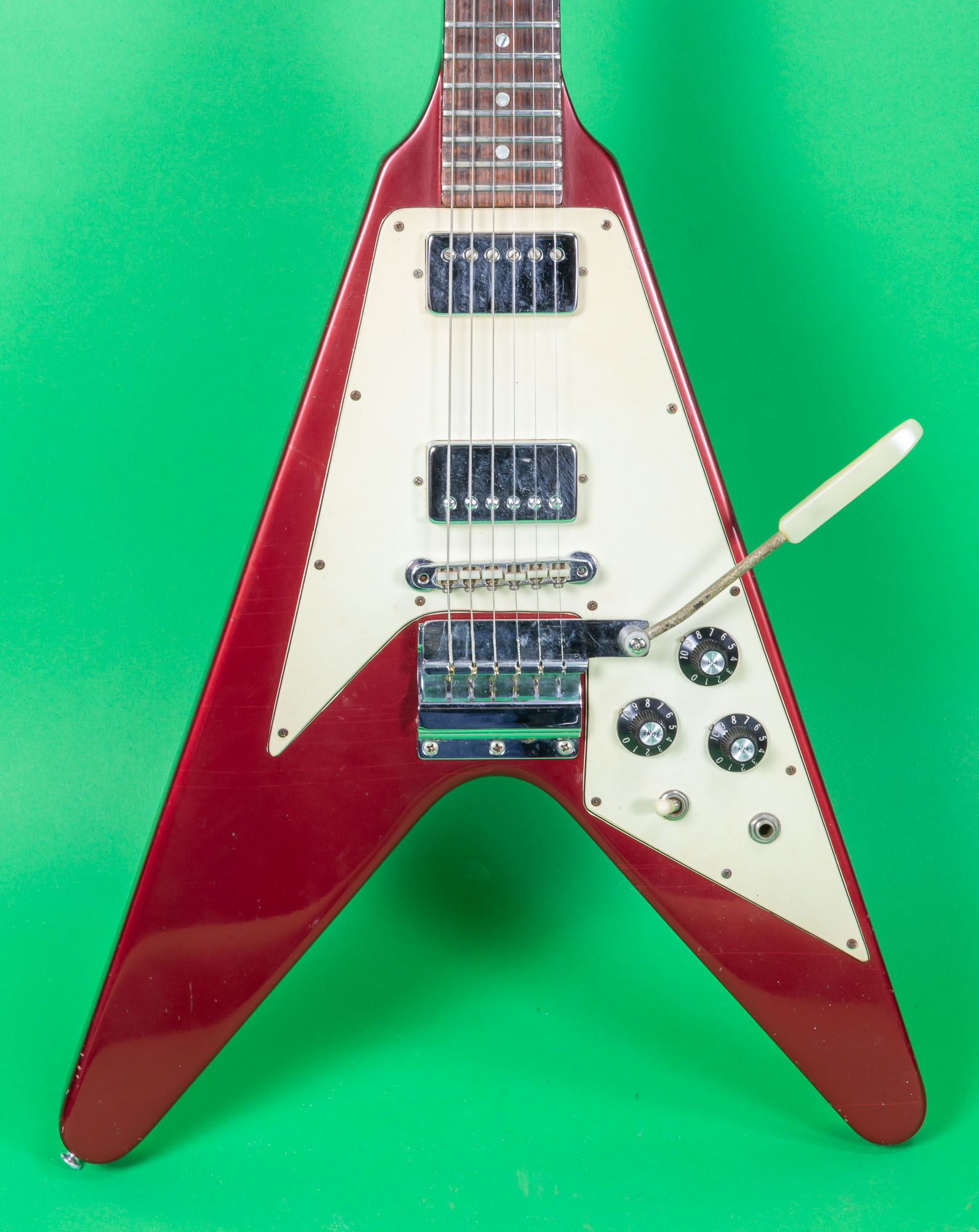 Gibson Flying V 1967 Sparkling Burgundy Guitar For Sale Jay Rosen Music
