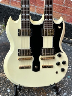 Gibson Eds 1275 6/12 Double Neck Ltd. Edition 1992 Alpine White