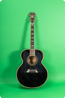 Yamaha Cj 2 Hand Made Custom Guitar 1996 Black