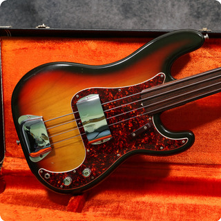 Fender Precision Fretless 1973 Sunburst