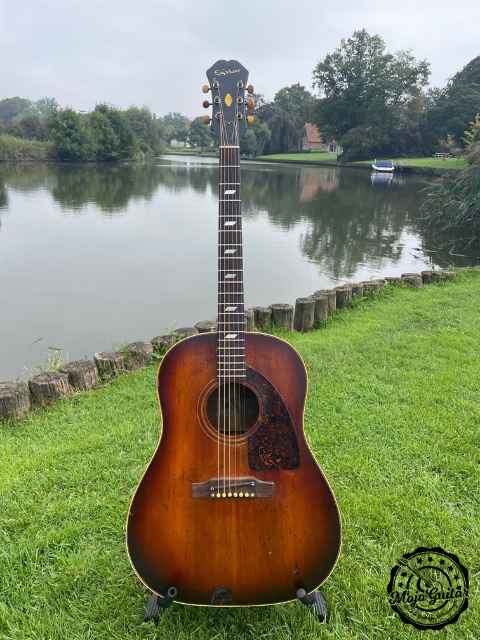 Epiphone FT 79 Texan 1967 Sunburst Guitar For Sale MojoGuitar