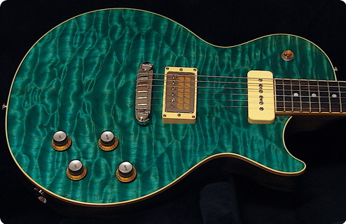 Real Guitars Hand Build Modern Special   25th Anniversary 2023 Translucent Caribian Blue