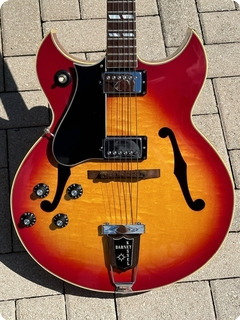 Gibson Barney Kessel Std. Left Handed 1968 Cherry'burst