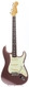 Fender -  Stratocaster '62 Reissue Texas Special PUs 1999 Burgundy Mist Metallic