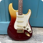 Fender THE STRAT 1981 Stratoburst Red To Gold