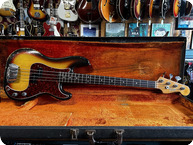 Fender-Precision Bass-1965-Sunburst