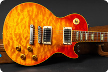 Gibson Jimmy Wallace Les Paul 1991 Cherry Suburst Quilt Top